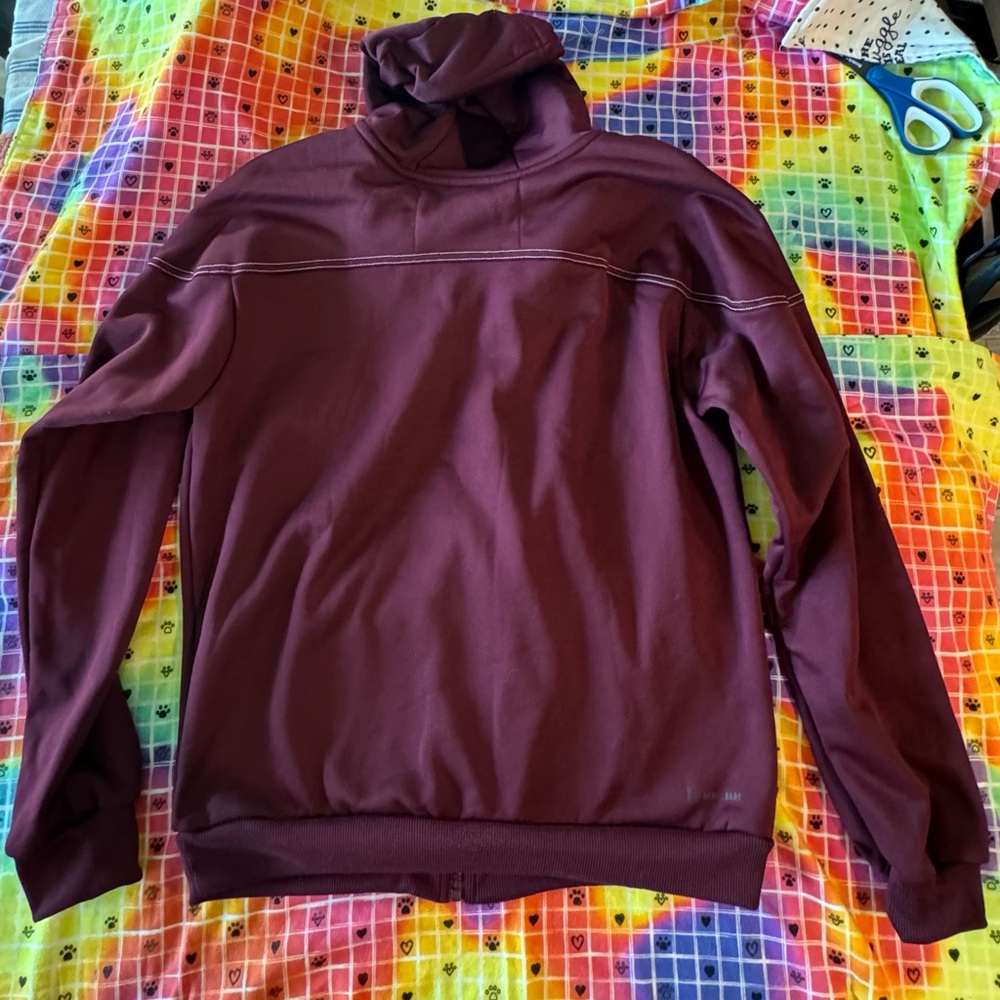 Adidas Aggie A&M maroon Zipper Hoodie S - Picture 2 of 5